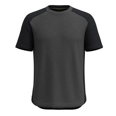 T-Shirt Smartwool Men Active Mesh Short Sleeve Tee Charcoal Heather