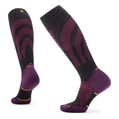 Running Socks Smartwool Women Run Targeted Cushion Compression OTC Socks Black