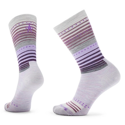 Chaussettes Smartwool Unisex Everyday Stitch Stripe Crew Purple Eclipse