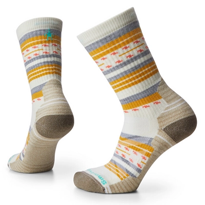 Walking socks Smartwool Women Hike Light Cushion Margarita Crew Socks Natural '24