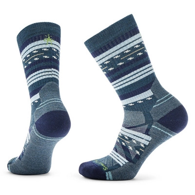 Wandersocken Smartwool Hike Light Cushion Margarita Crew Socks Damen Deep Navy