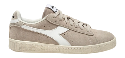Sneaker Diadora Game L Low Suede Waxed Unisex Gray Silver
