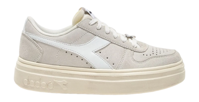 Baskets Diadora Femme Magic Bold Suede White White