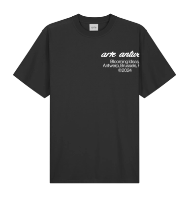 T-Shirt Arte Antwerp Homme Blooming Ideas Sleeve Black