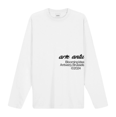Longsleeve Arte Antwerp Men Blooming Ideas White