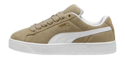 PUMA Unisex Suede XL Oak Branch White