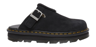 Slipper Dr. Martens ZebZag Mule Damen Black Bronx Suede