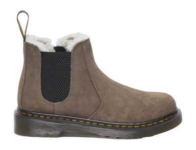 Stiefel Dr. Martens 2976 Leonore Kinder Dark Khaki Bronx Suede