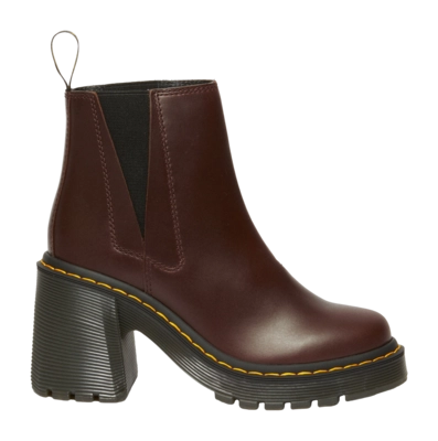 Stiefeletten Dr. Martens Spence Damen Dark Brown Classic Pull Up