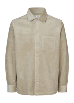 Sur-Chemise Samsoe Samsoe Homme Damon JS Shirt Abbey Stone
