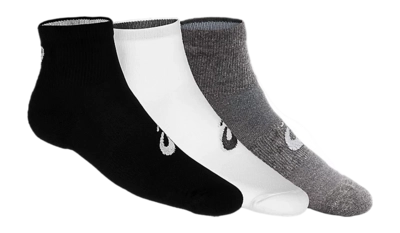 Sok Asics Unisex Quarter Col Assorted (3-pack)