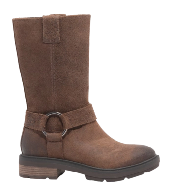 Timberland Women Brimfield Tall Pull On Dark Brown Suede
