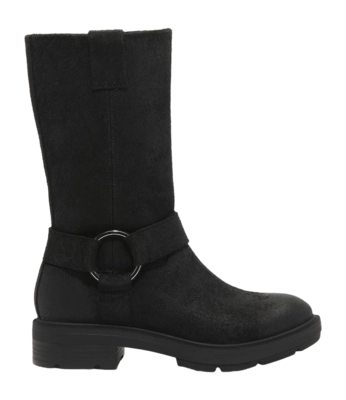 Timberland Women Brimfield Tall Pull On Black Suede