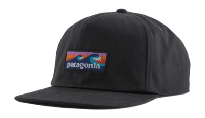 Pet Patagonia Unisex Boardshort Label Funfarer Cap Ink Black