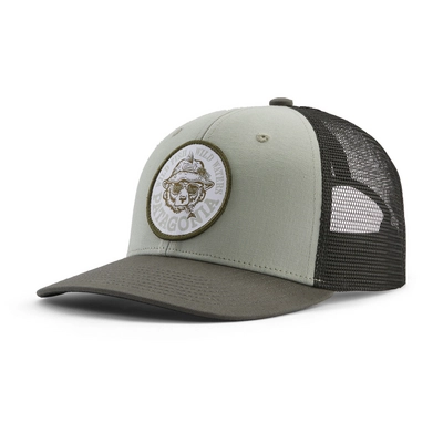Pet Patagonia Take a Stand Trucker Hat Sleet Green