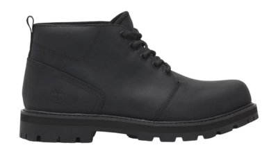 Timberland Men Britton Road Mid LC WP Chukka Black Full Grain
