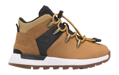 Baskets Timberland Toddler Sprint Trekker Mid Bungee Wheat Nubuck N Black