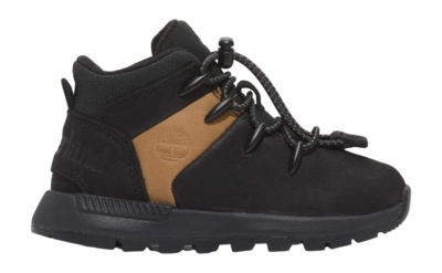 Timberland Junior Sprint Trekker Mid Black Nubuck W Wheat