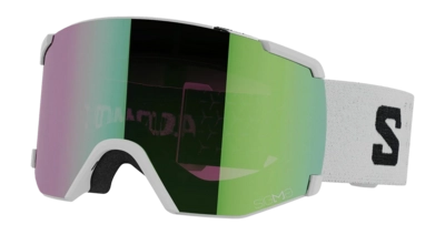 Skibril Salomon Unisex S/View Sigma White Emerald