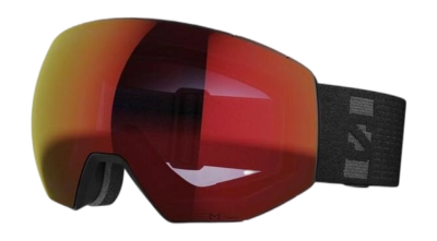 Skibrille Salomon Radium Prime Sigmaphoto Unisex Black Poppy Red