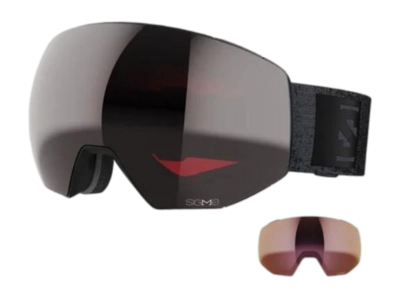 Masque de Ski Salomon Unisexe Radium Prime Sigma Black/Solar GM