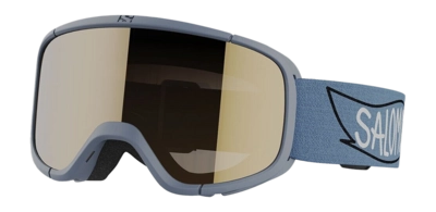 Skibrille Salomon Rio Kinder Smoke Blue Gold