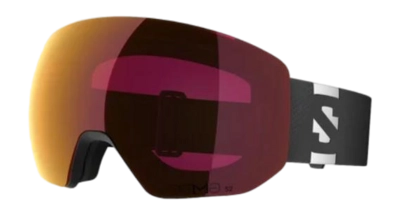 Skibrille Salomon Radium Pro S Sigma Unisex Black Poppy Red Light Blue