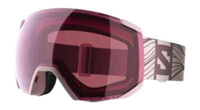 Masque de Ski Salomon Unisex Radium Sigma Heavenly Pink Silver Pink