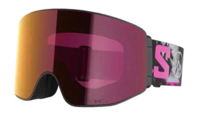 Skibrille Salomon Sentry Prime Sigma Unisex Black Poppy Red Light Blue