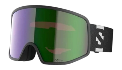 Skibril Salomon Unisex Sentry Pro Sigma Black Emerald Light Blue