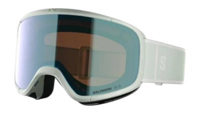 Masque de Ski Salomon Unisex Aksium 2.0 Photochromic White Moss Blue