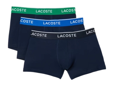 Boxershort Lacoste Men 5H3401 Navy Blue/Fluorine Green-