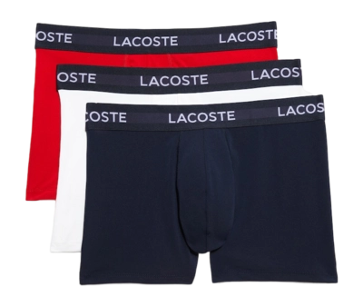Boxershort Lacoste Men 5H9623 Navy Blue/White-Red