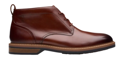 Veterschoen Clarks Men Aldwin Chukka Mid Tan Leather