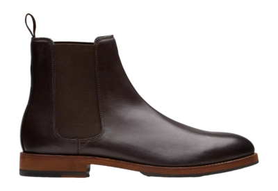 Enkellaars Clarks Men Craft James Top Dark Brown Leather