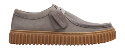 Veterschoen Clarks Men Torhill Lo Grey Suede