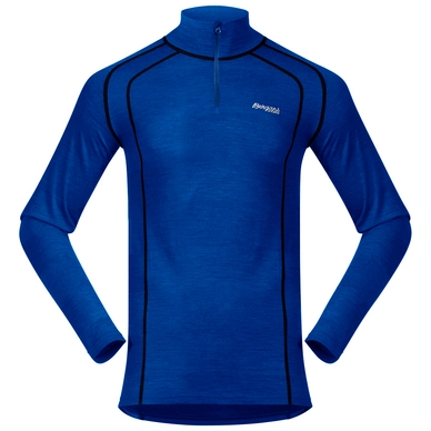 Skipully Bergans Men Fjellrapp Half Zip Dark Royal Blue Navy