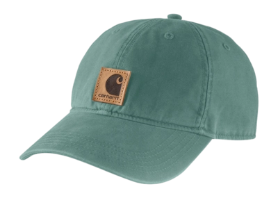 Pet Carhartt Unisex Canvas Cap Slate Green