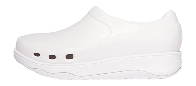 FitFlop Women Industrial Clog Urban White