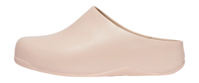 FitFlop Women Shuv X Roksanda Leather Clogs Oyster/Sand