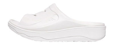 FitFlop Women Relieff Slide Tonal Rubber Urban White '24