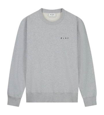 Pull Olaf Hussein Homme Scribble Face Htr Grey