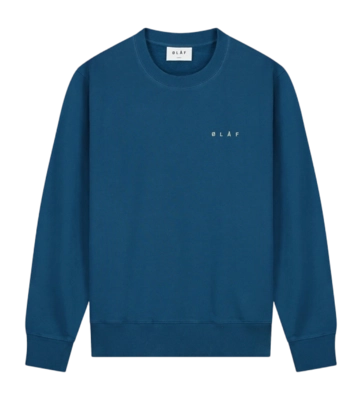 Pull Olaf Hussein Homme Scribble Face Neptunes Blue
