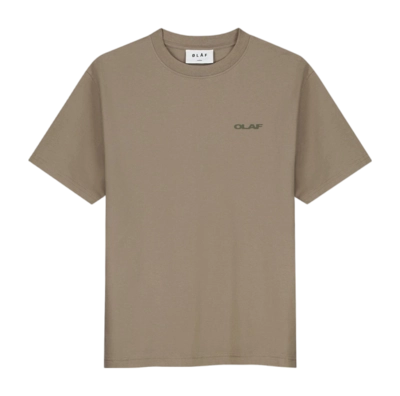 T-Shirt Olaf Hussein Homme Drift Logo Cedar