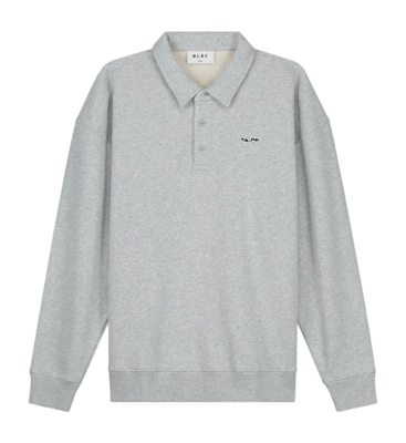 Polo Olaf Hussein Homme Oversized Heather Grey