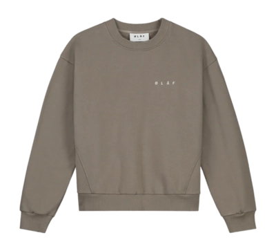 Crewneck Olaf Hussein Women Scribble Face Cedar