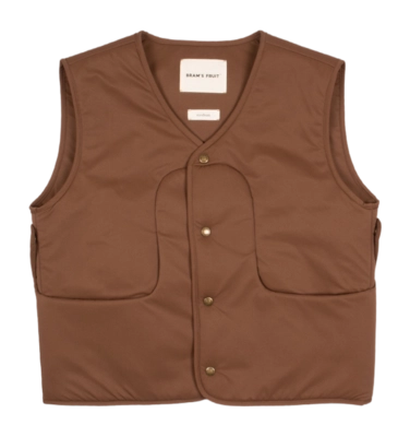 Vest Bram's Fruit Men Tuscan Brown
