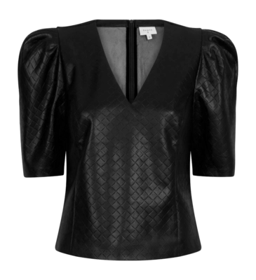 Haut Dante6 Femme D6Kamiko Faux Leather Raven