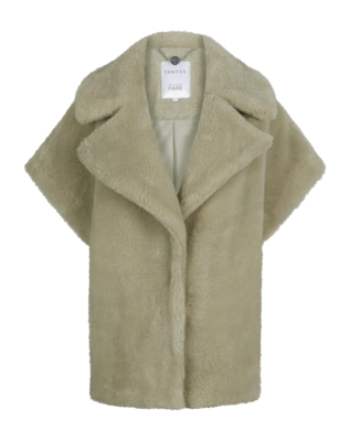 Gilet Dante6 Femme D6Cheedo Faux Fur Swamp Green