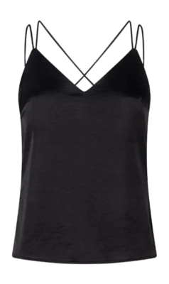 Débardeur Dante6 Femme D6Obu Satin Raven